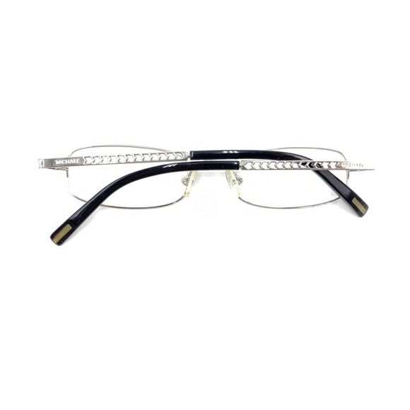 Michael Kors M2006 045 Silver Chrome Metal Eyeglasses Frames 48-17 135 Designer - Picture 11 of 12